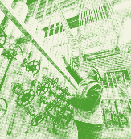 Energy efficiency management in industrial buildings